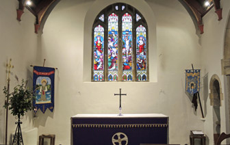 East Window & Altar